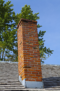 Outdoor view of Hazlet chimney
